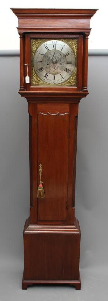 A MAHOGANY LONGCASE CLOCK by John Atkinson Image