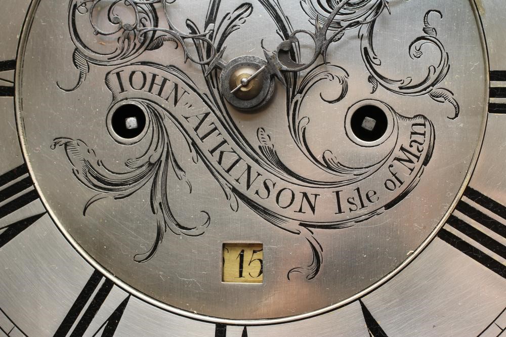 A MAHOGANY LONGCASE CLOCK by John Atkinson Image