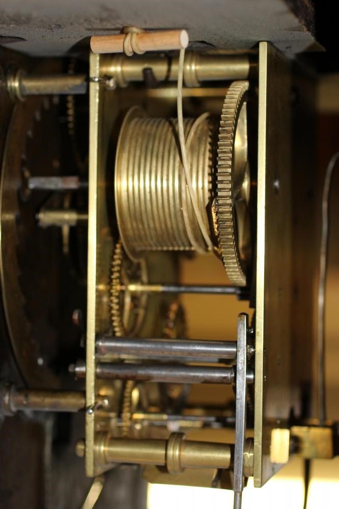 A MAHOGANY LONGCASE CLOCK by John Atkinson Image