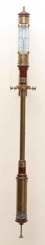 A MARINE BAROMETER by De Villiers & Son Image