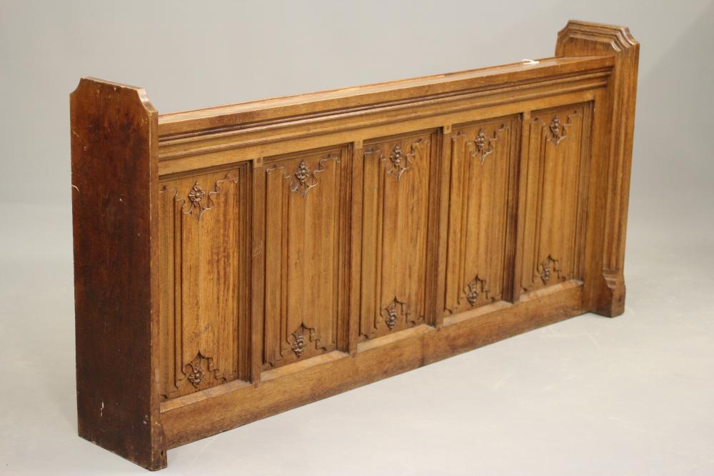 AN OAK KNEELER by Robert Thompson Image