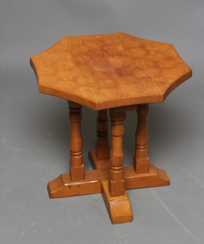 AN ADZED OAK COFFEE TABLE by Lyndon Hammell Image