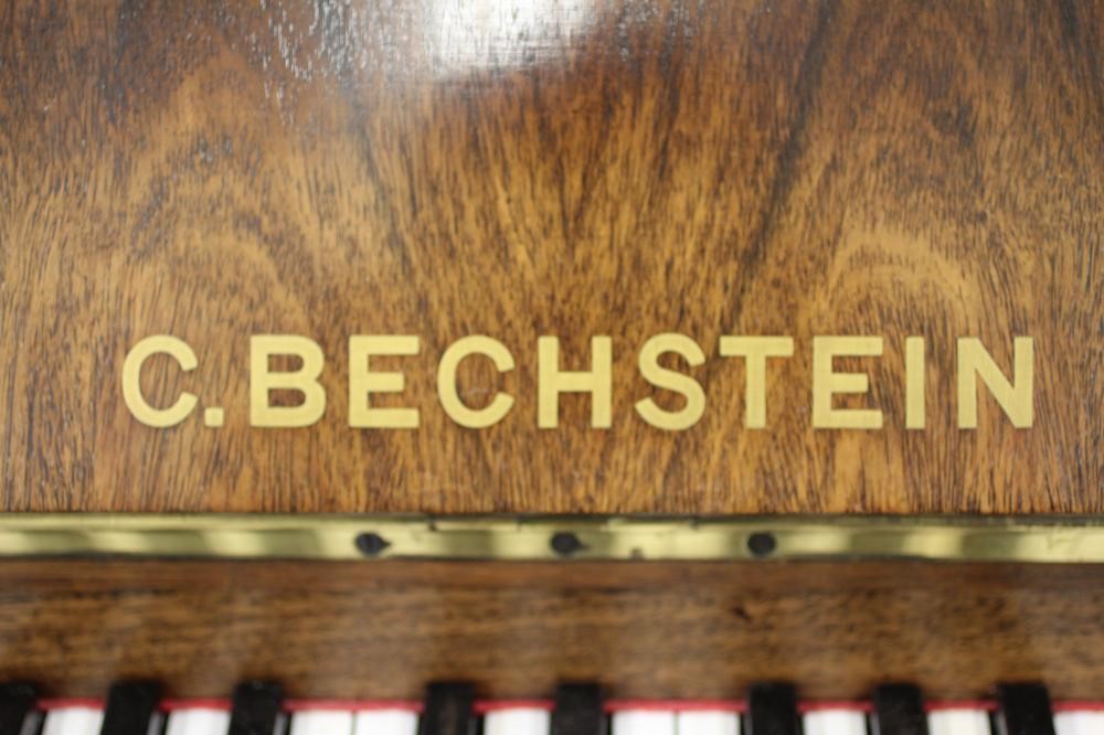 A C. BECHSTEIN UPRIGHT PIANO Image