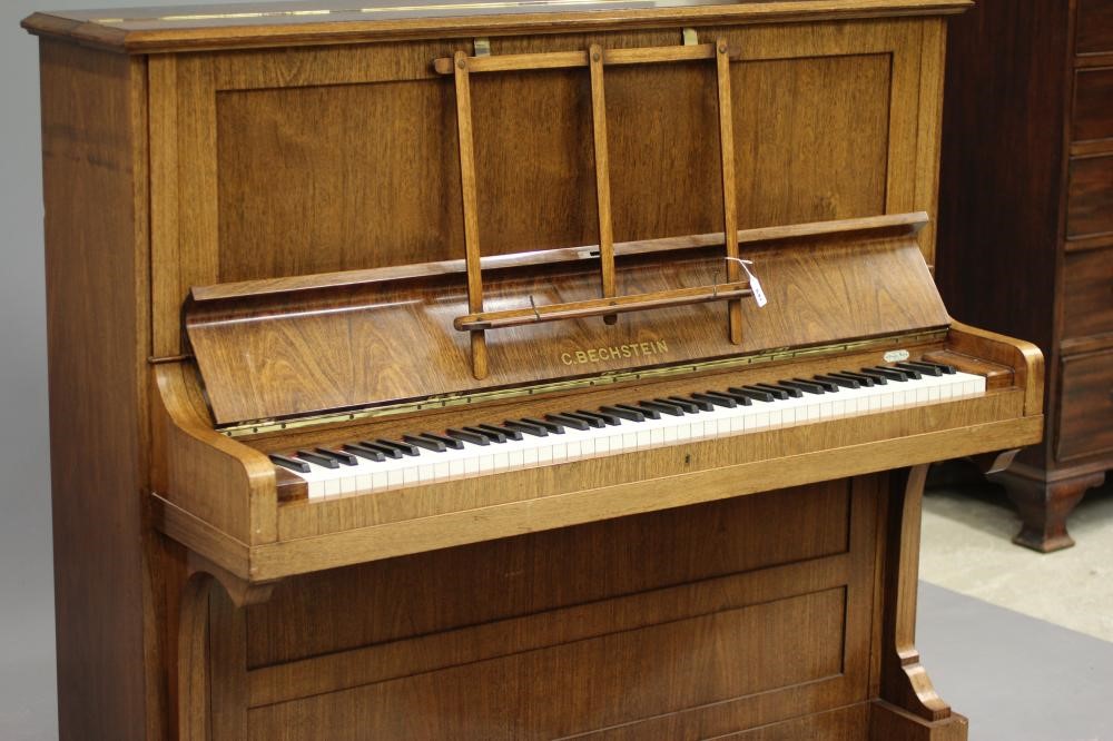 A C. BECHSTEIN UPRIGHT PIANO Image