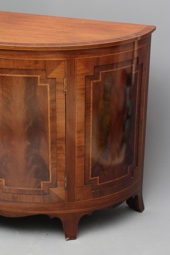 A MAHOGANY SIDE CABINET Image