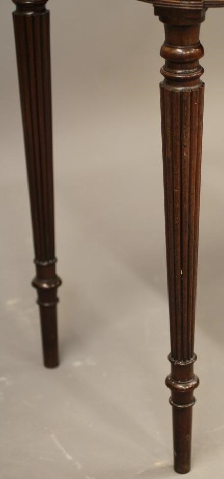 A MAHOGANY FOLDING CARD TABLE in the manner of Gillow Image