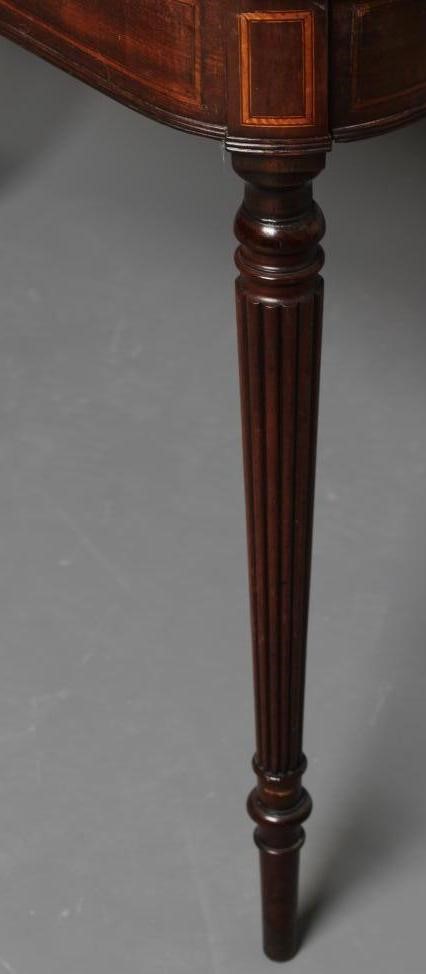 A MAHOGANY FOLDING CARD TABLE in the manner of Gillow Image