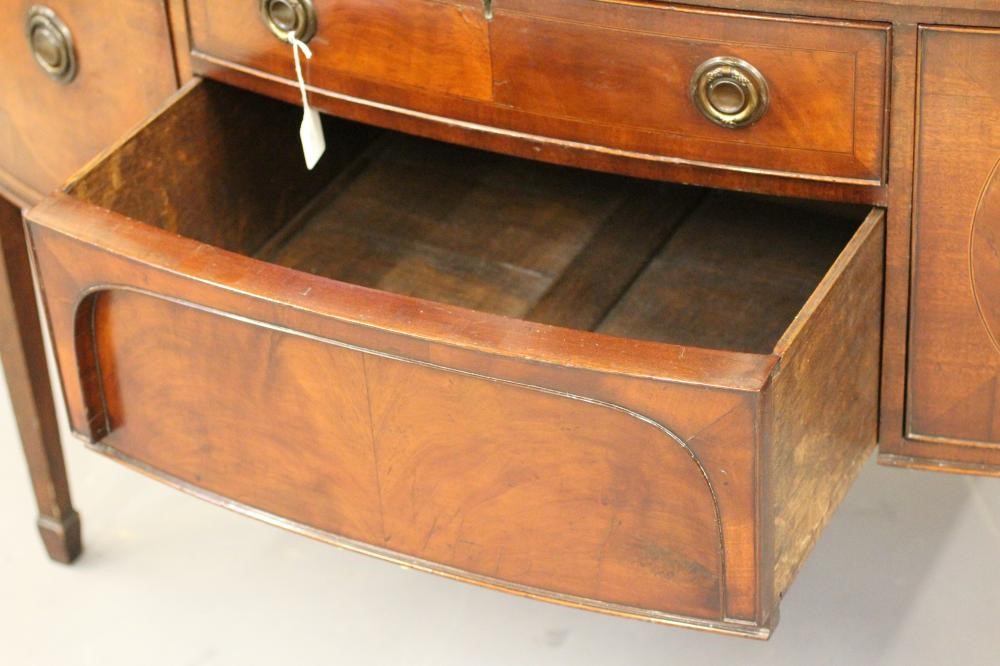 A GEORGIAN MAHOGANY SIDEBOARD Image