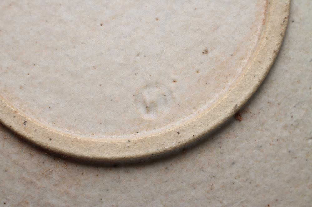 A & J YOUNG (b.1949 and 1950) - a green glazed stoneware box and cover of flared circular form Image