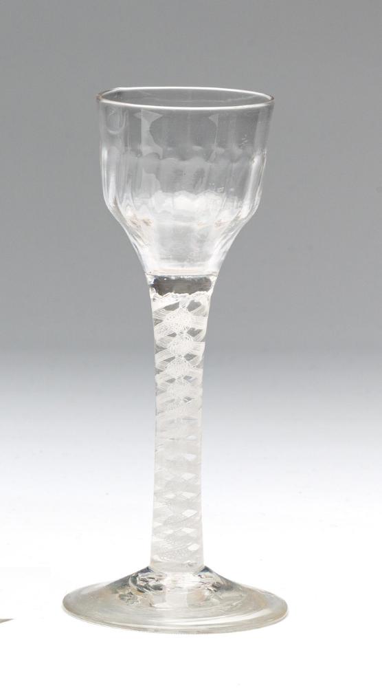 A GEORGIAN WINE GLASS Image