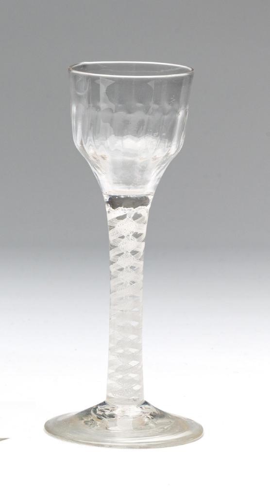 A GEORGIAN WINE GLASS Image