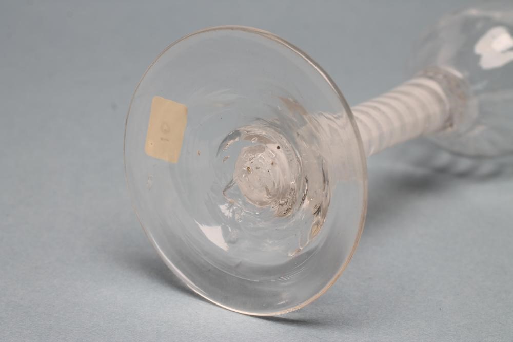 A GEORGIAN WINE GLASS Image