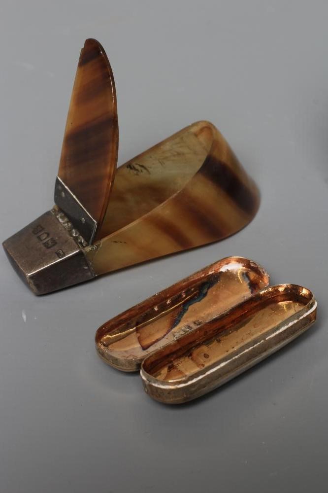 A LATE GEORGE III SILVER SNUFF (?) BOX by Joseph Wilmore Image