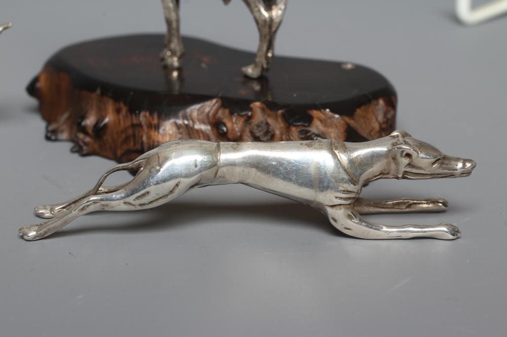 A SILVER MODEL ELEPHANT by J D Beardsmore & Co. Image