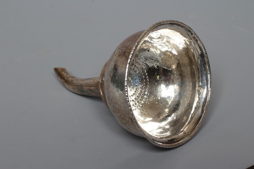 A GEORGE III SILVER TODDY LADLE Image