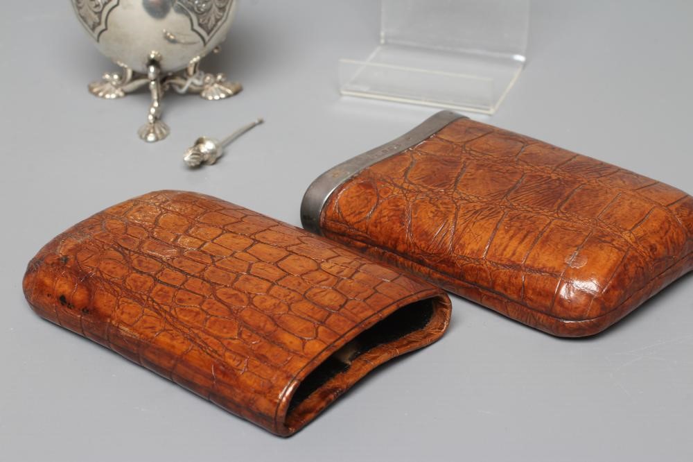 A LATE VICTORIAN SILVER TABLE LIGHTER by Sam. W. Smith Image