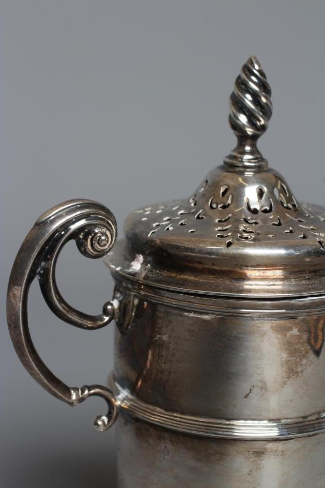 A LATE VICTORIAN SILVER SUGAR CASTER by Josiah Williams & Co. Image