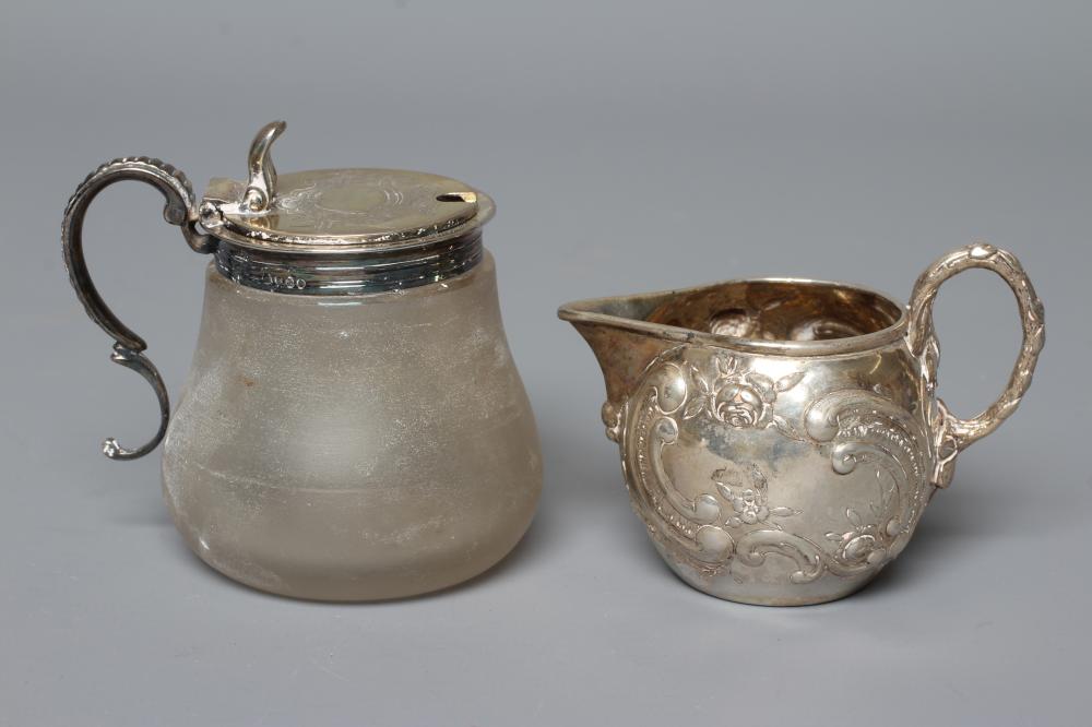 A MID VICTORIAN SILVER MUSTARD by Charles & George Fox Image