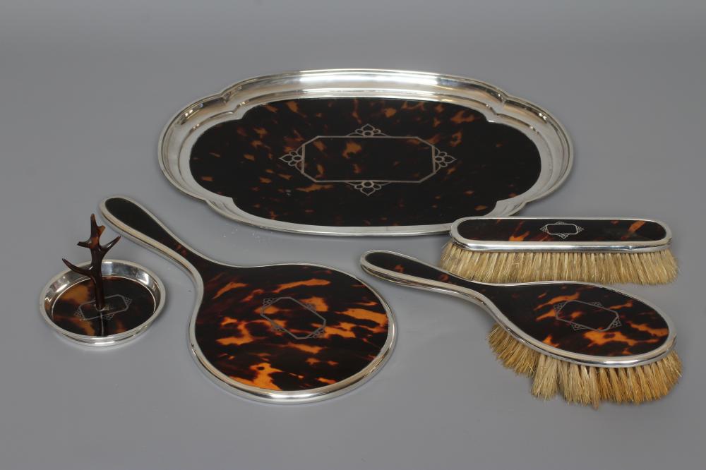 A DRESSING TABLE SET by Walker & Hall Image