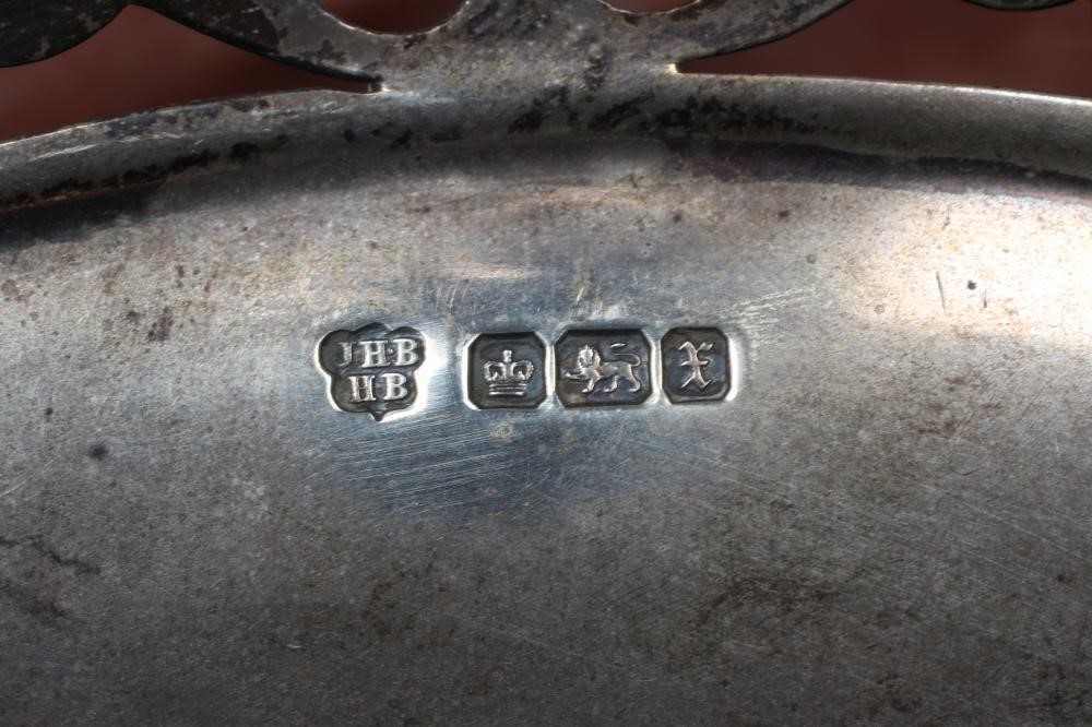 A SILVER PEDESTAL BOWL by Barraclough & Sons Image