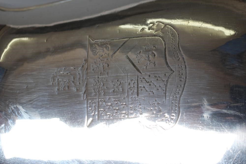 A GEORGE IV SILVER TEAPOT by Robert Garrard Image