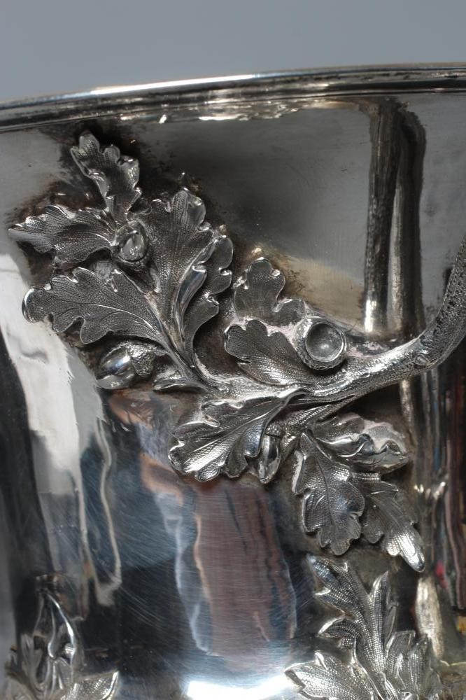 A WILLIAM IV SILVER TWO HANDLED TROPHY CUP by The Barnards Image