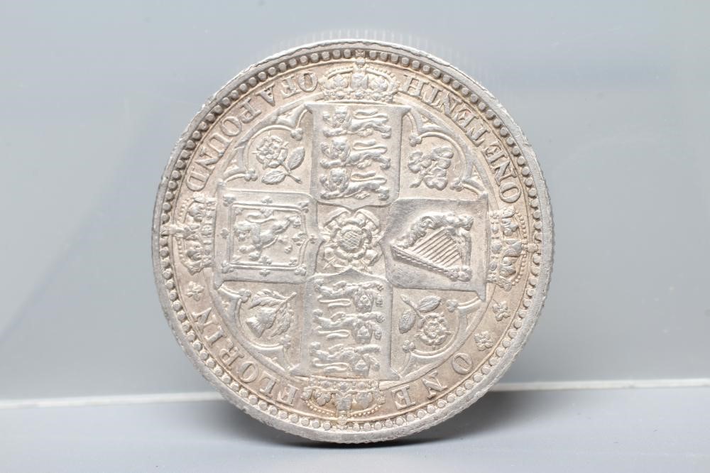 A VICTORIA 'GODLESS' ONE FLORIN, 1849, 11.2g (Est. plus 24% premium inc. VAT) Image