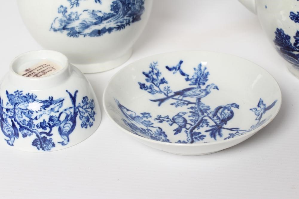 A CAUGHLEY PORCELAIN BIRDS IN BRANCHES COFFEE POT AND COVER Image