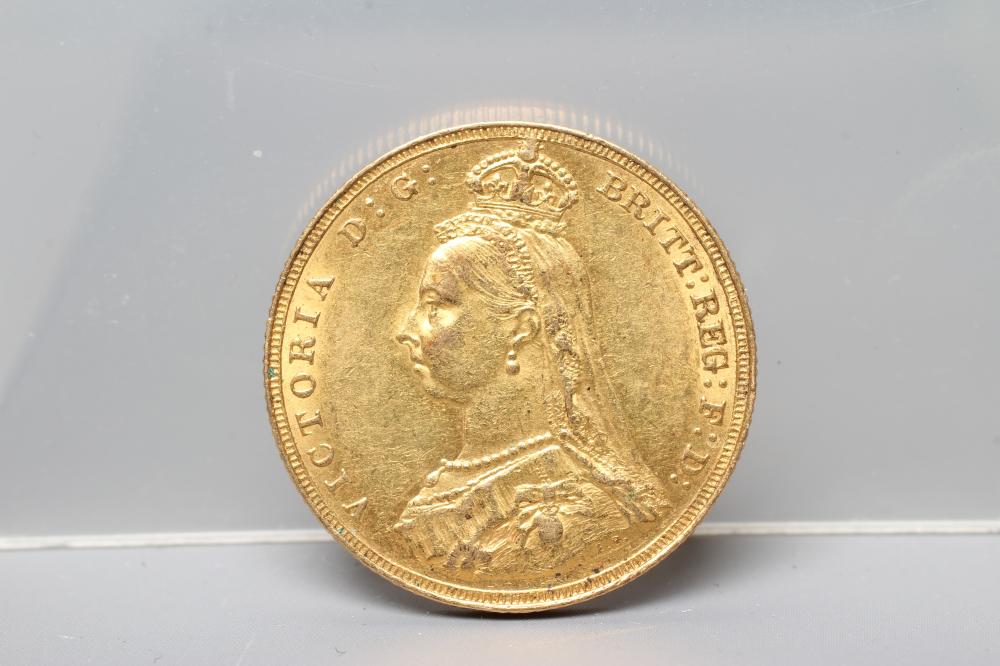 A VICTORIA JH SOVEREIGN, 1887, 8g (Est. plus 20% premium) Image