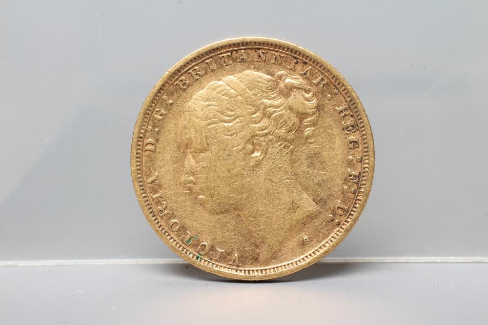 A VICTORIA JH SOVEREIGN, 1887, 8g (Est. plus 20% premium) Image