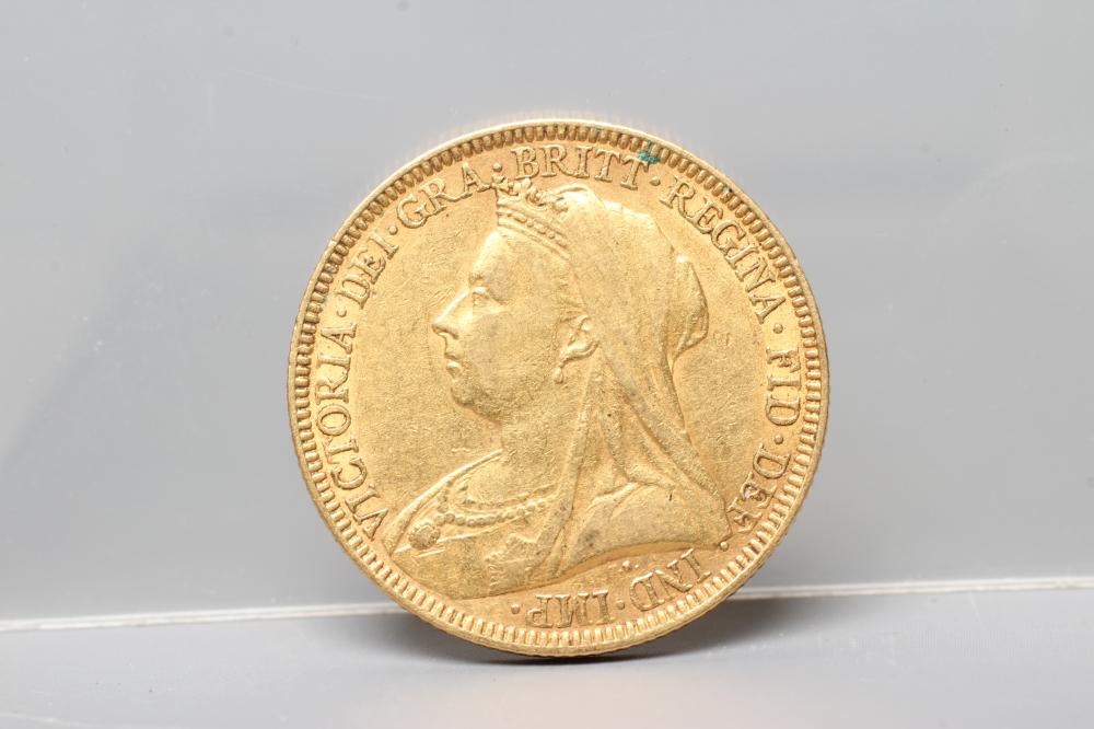 A VICTORIA OH SOVEREIGN, 1893, 8g (Est. plus 20% premium) Image