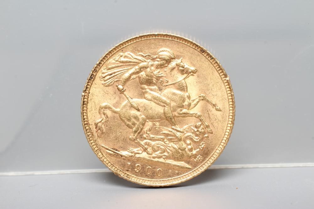 A VICTORIA OH SOVEREIGN, 1900, 8g (Est. plus 20% premium) Image