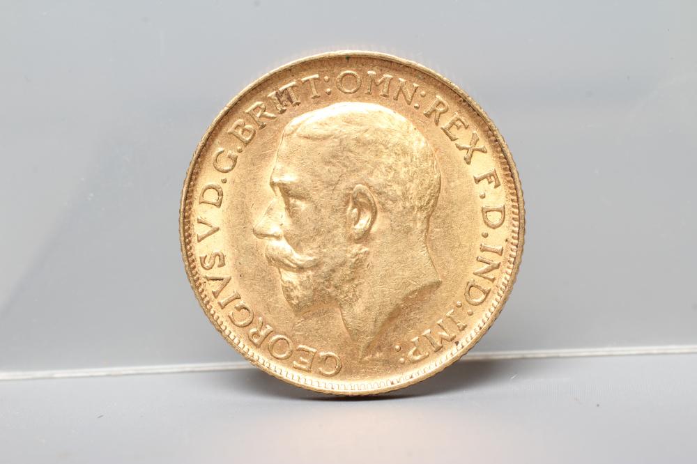 A GEORGE V SOVEREIGN, 1911, 8g (Est. plus 20% premium) Image