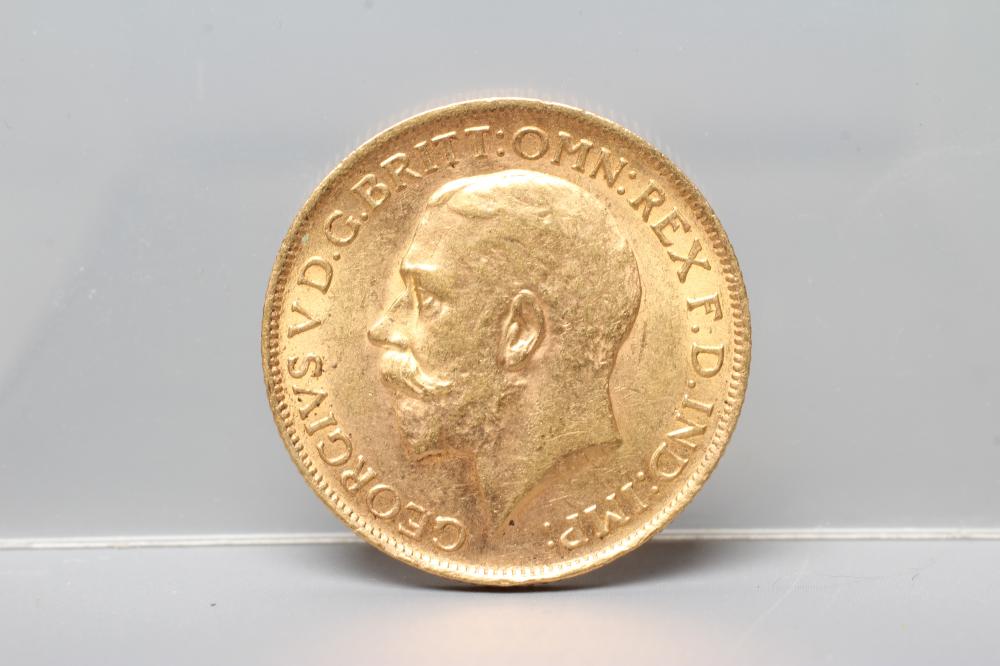 A GEORGE V SOVEREIGN, 1914, 8g (Est. plus 20% premium) Image