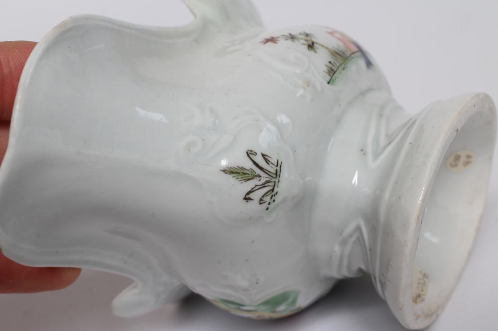 A WORCESTER PORCELAIN HIGH-FOOTED SAUCEBOAT Image