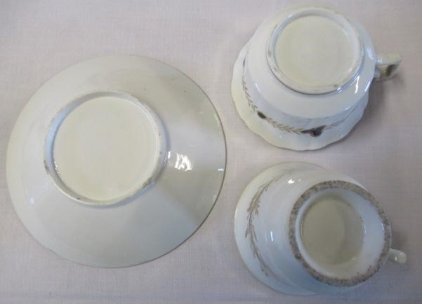 A COLLECTION OF REGENCY PORCELAIN including a Spode gadrooned teacup Image