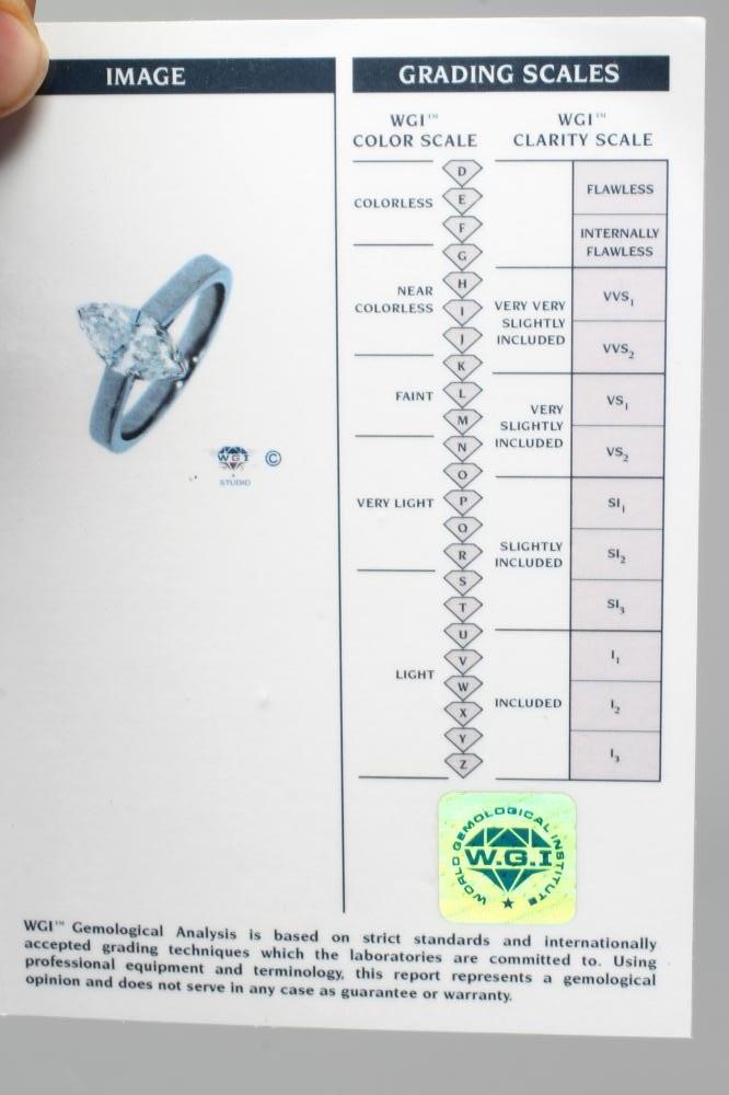 A SOLITAIRE DIAMOND RING Image