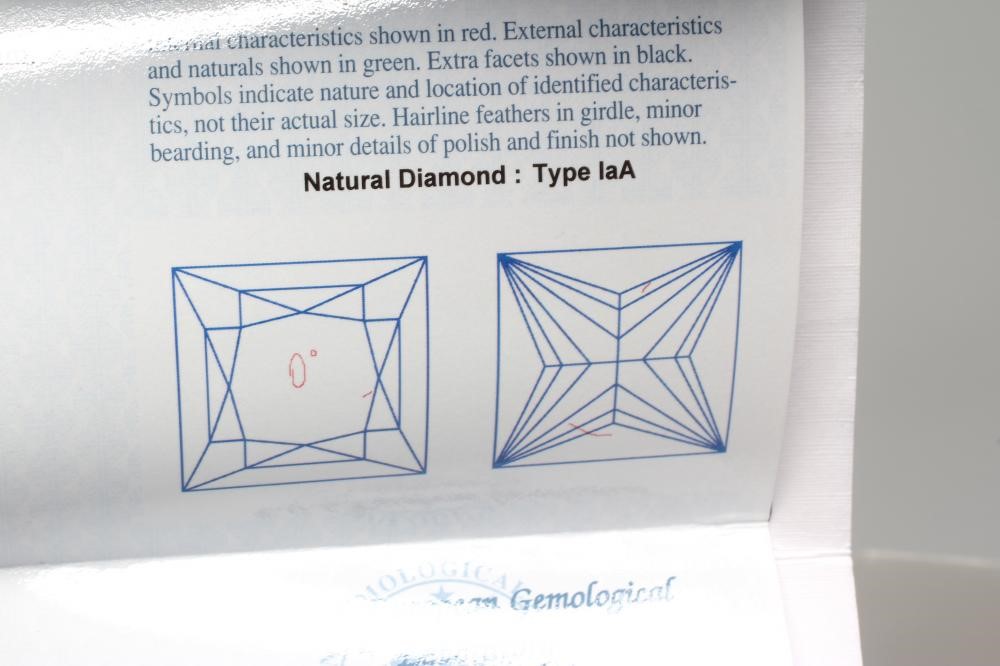 A SOLITAIRE DIAMOND RING Image