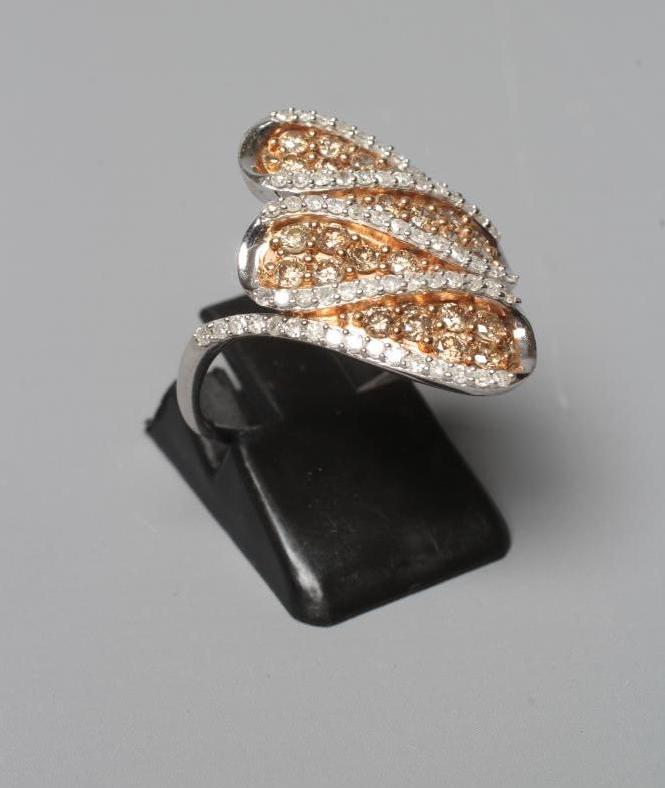 A DIAMOND COCKTAIL RING Image