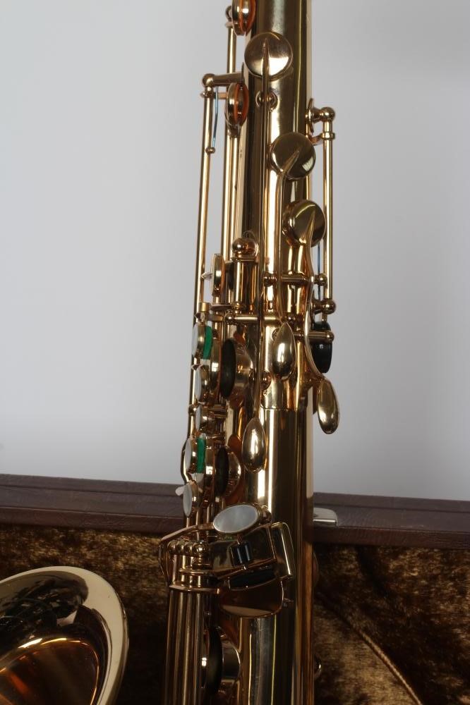 AN HENRI SELMER SUPER ACTION 80 TENOR SAXOPHONE, serial number N330800, with Selmer Jazz mouthpiece Image