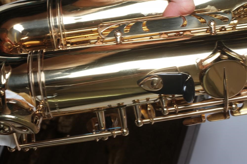 AN HENRI SELMER SUPER ACTION 80 TENOR SAXOPHONE, serial number N330800, with Selmer Jazz mouthpiece Image