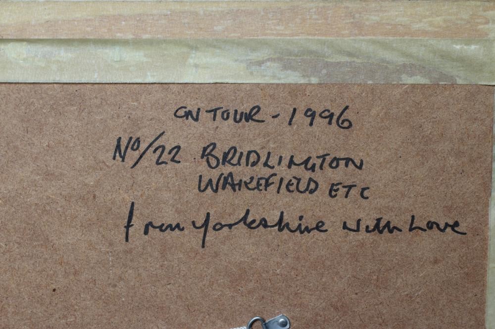 ASHLEY JACKSON (b.1940) Evening Light, Holmfirth, signed lower right, watercolour, 14" x 21", framed Image