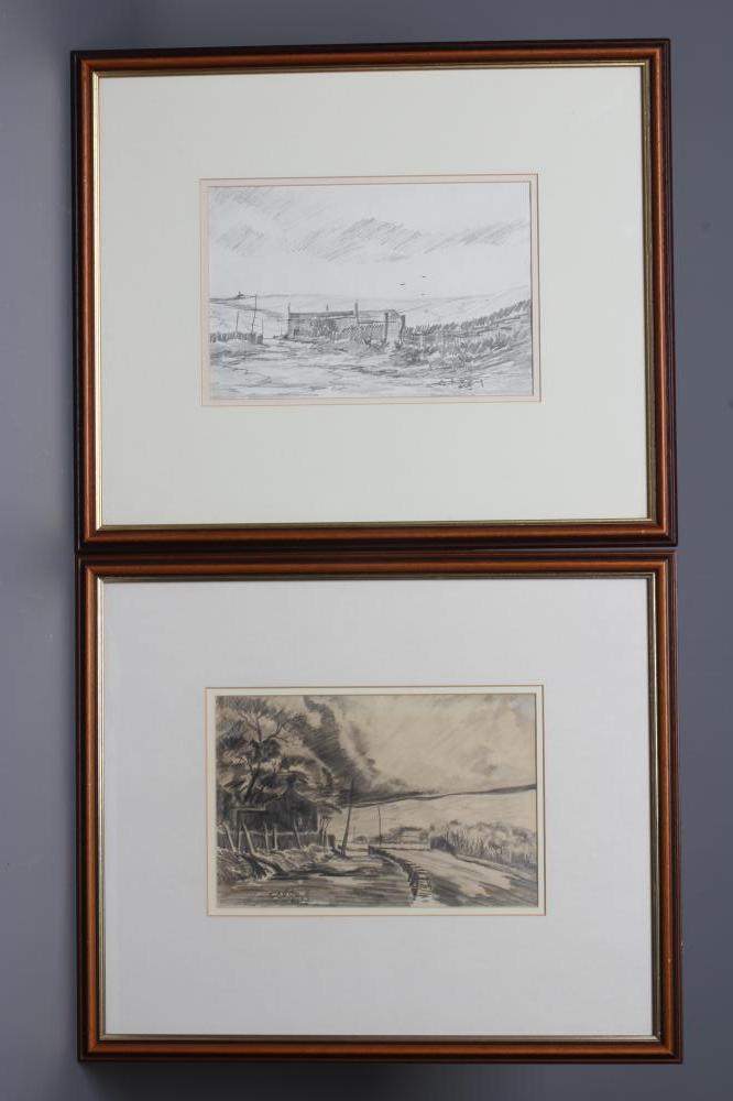 ASHLEY JACKSON (b.1940) Cottage Beside a Rural Road Image