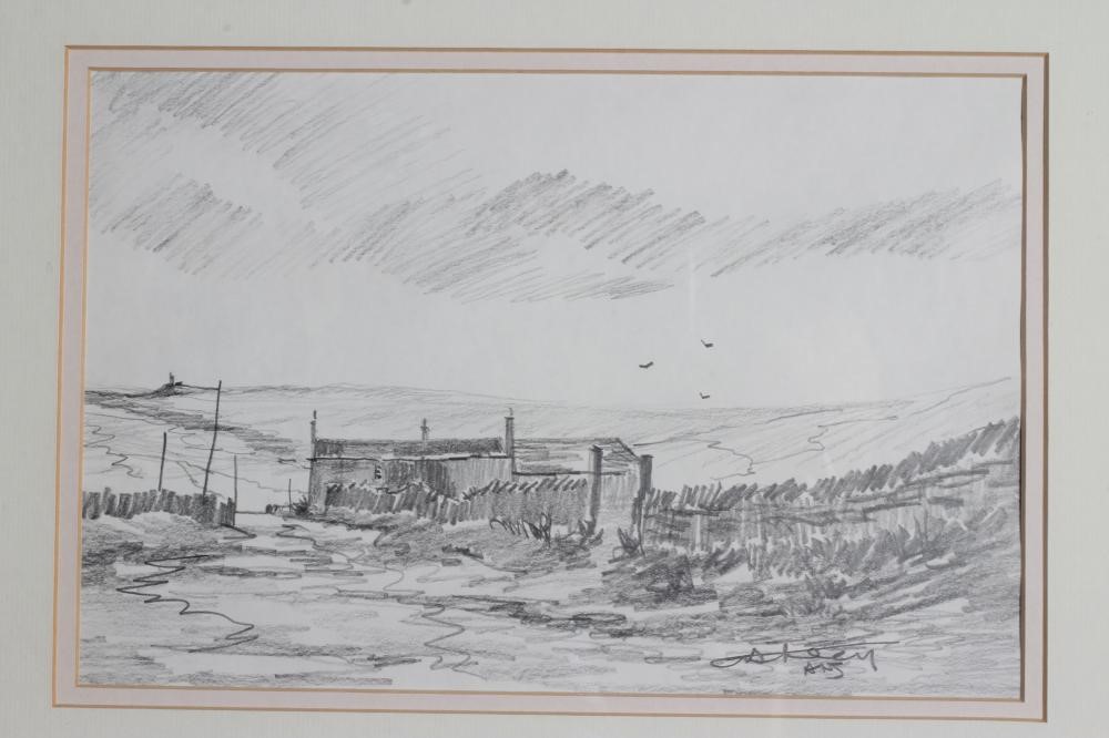 ASHLEY JACKSON (b.1940) Cottage Beside a Rural Road Image