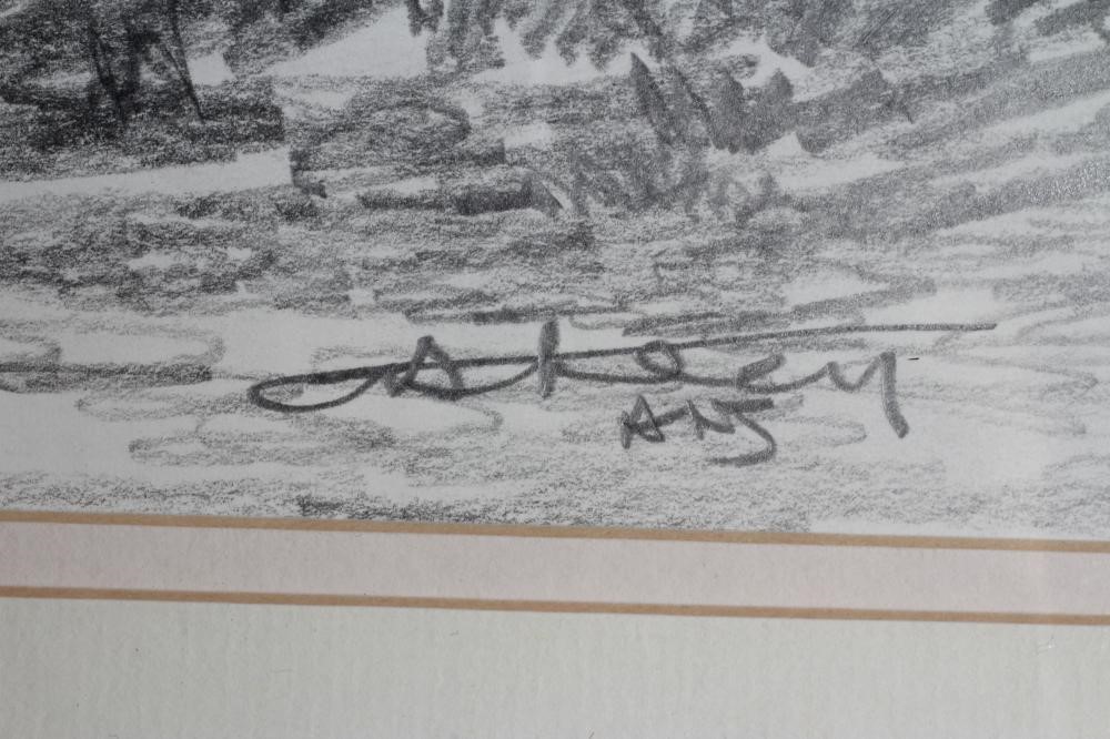 ASHLEY JACKSON (b.1940) Cottage Beside a Rural Road Image