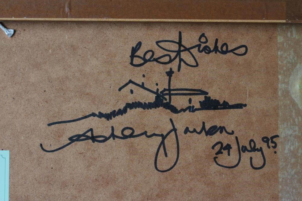 ASHLEY JACKSON (b.1940) Cottage Beside a Rural Road Image