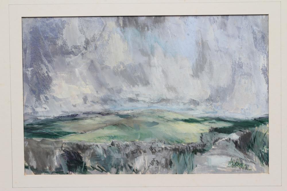 HAROLD WHARFE (1916-1999) A collection of five unframed watercolours titled 'River Wharfe Image