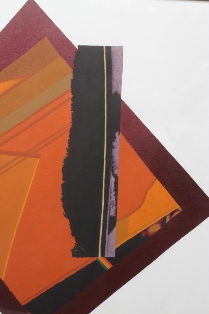 STUART WALTON (b.1933) Abstract, signed lower right and dated '86, oil on canvas on board, 30" x Image