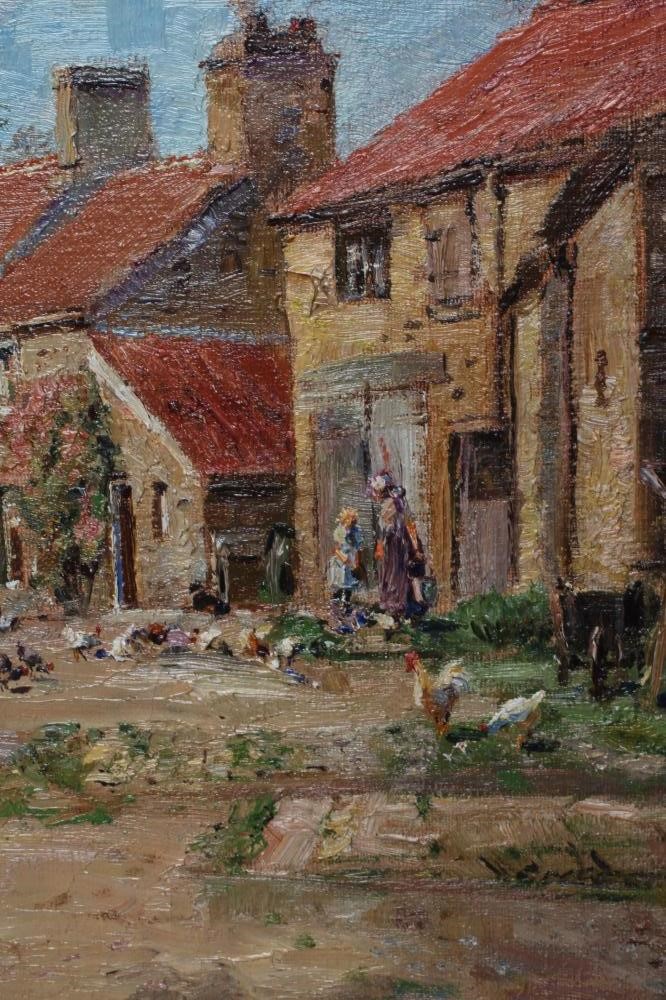 HERBERT F ROYLE (1870-1958) Lower Dean Farm, Nesfield, signed lower right, oil on canvas, 20" x 24", Image