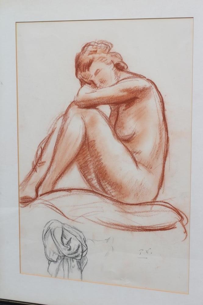 PHILIP NAVIASKY (1894-1983) A collection of four sketches depicting a mother and child Image